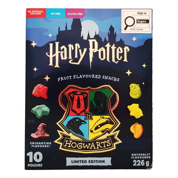 Harry Potter Hogwarts Fruit Snacks Gummies 226g (8 oz)
