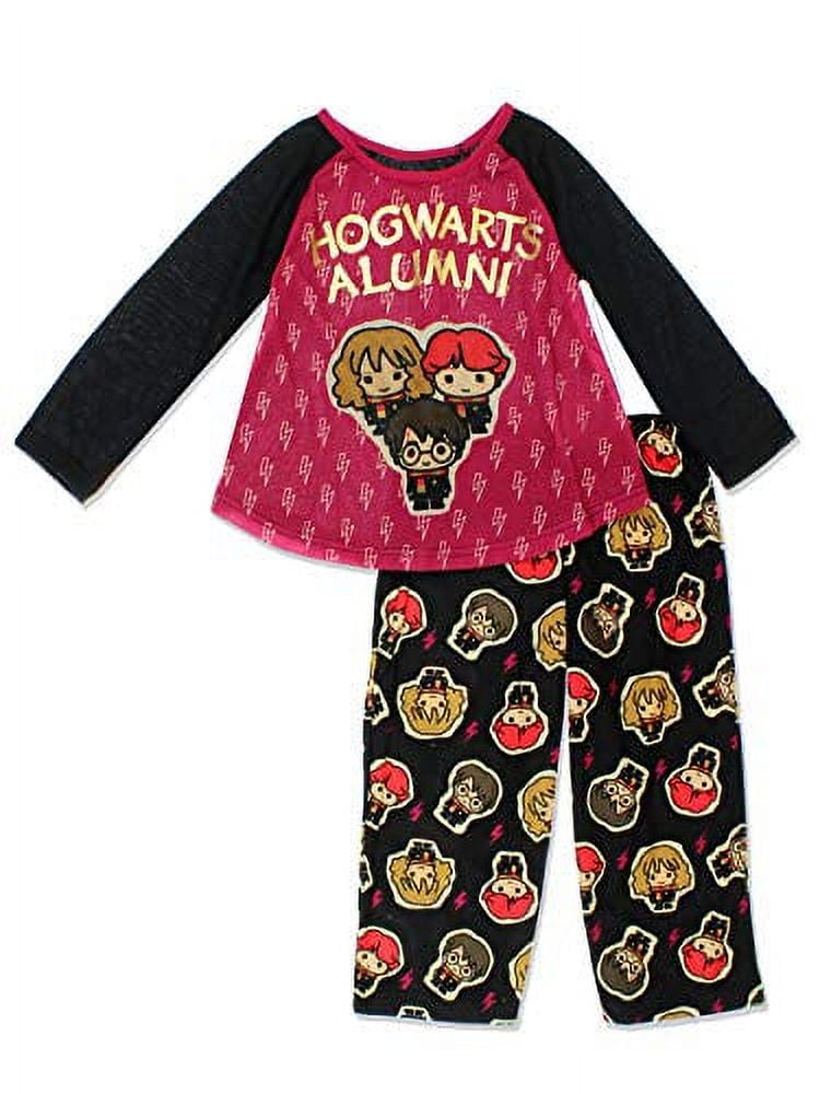 Pyjama Set Girls Hogwarts Pyjamas Harry Potter Hogwarts Girls Long