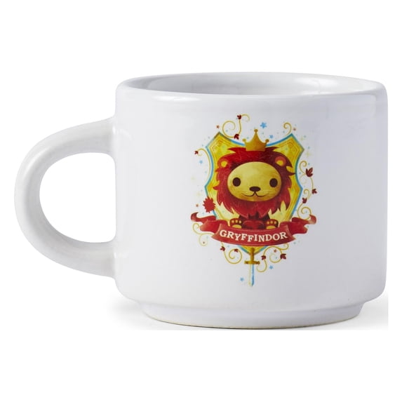 Harry Potter Hogwarts House Gryffindor Ceramic Mini Mug - 2.67”L x 2”H