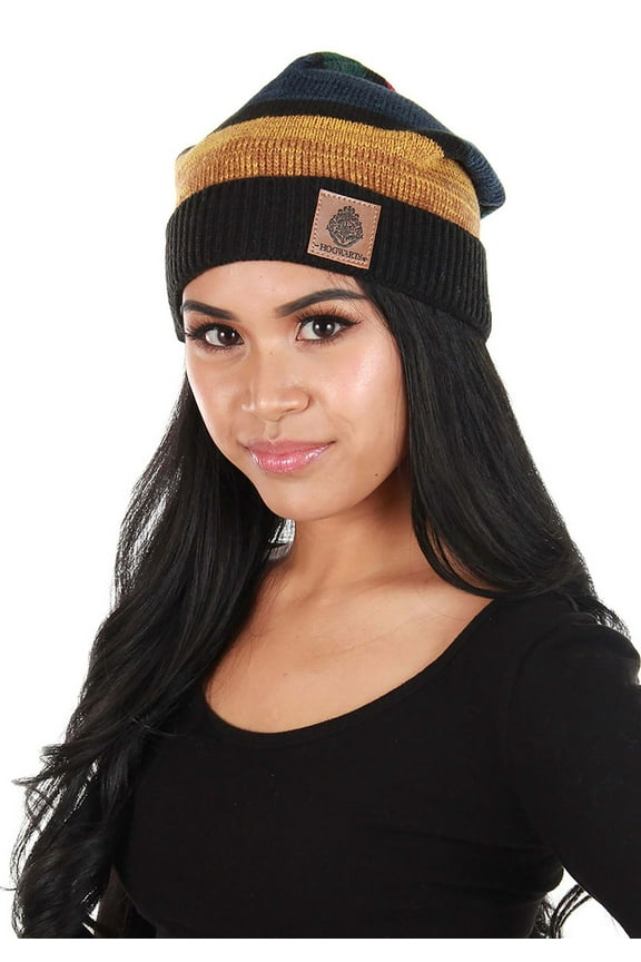 Harry Potter Hogwarts House Heathered Knit Beanie