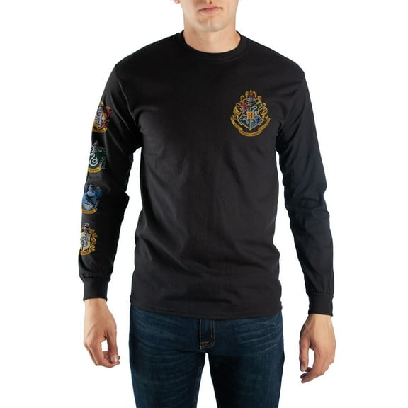 Harry Potter Hogwarts House Long Sleeve T-shirt-Medium