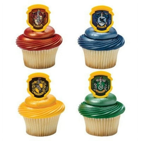 Harry Potter Hogwarts Houses Cupcake Ring 24ct-