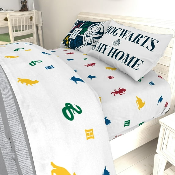 Harry Potter Hogwarts Houses Full Sheet Set
