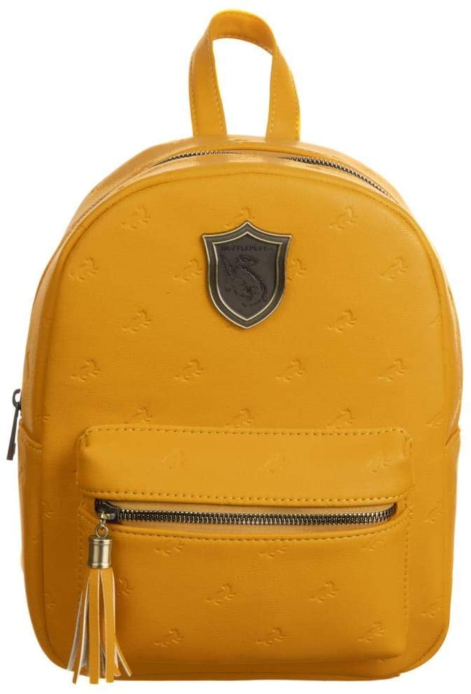 Harry Potter Hogwarts Hufflepuff Faux Leather Mini Backpack Walmart