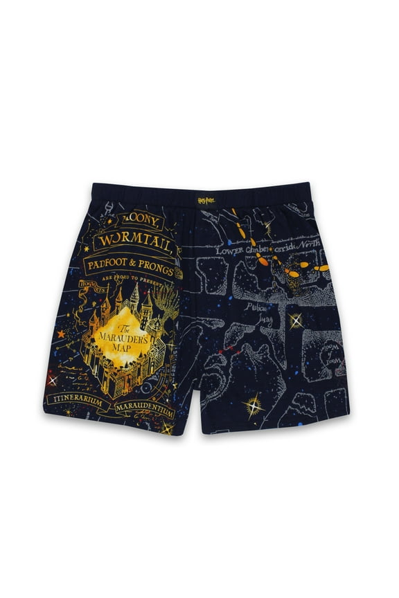 Hogwarts Marauders Map Men's Boxer Shorts Underwear 17HP173MBX