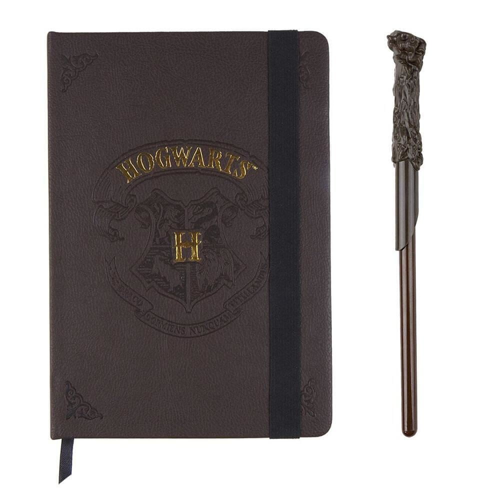 Harry Potter Hogwarts Notebook and Wand Pen Set