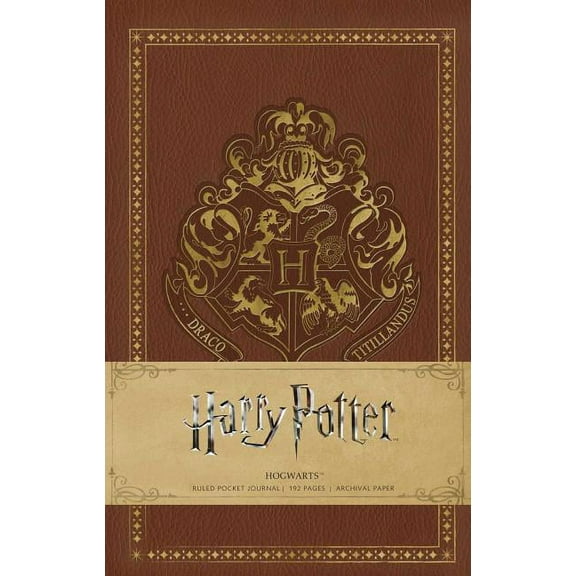 Harry Potter - Hogwarts Ruled Pocket Journal