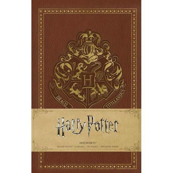 Harry Potter - Hogwarts Ruled Pocket Journal