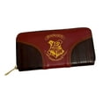thumbnail image 1 of Harry Potter Hogwarts School Crest Logo Zip Around Clutch Wallet, 1 of 2