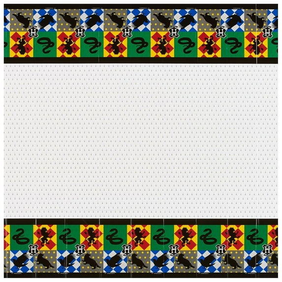 Harry Potter Hogwarts School Wizard Birthday Party Decoration Plastic Tablecover