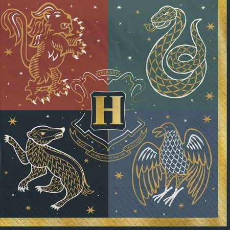 Harry Potter 'Hogwarts United' Small Napkins (16ct)