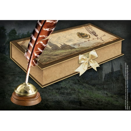 Writing Quill with ink pot and ink Accessory from Harry Potter by Noble Collection