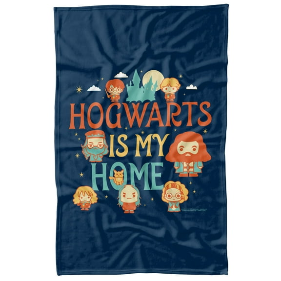 Harry Potter Hogwarts is My Home Fleece Blanket 36' x 58',Hogwarts is My Home