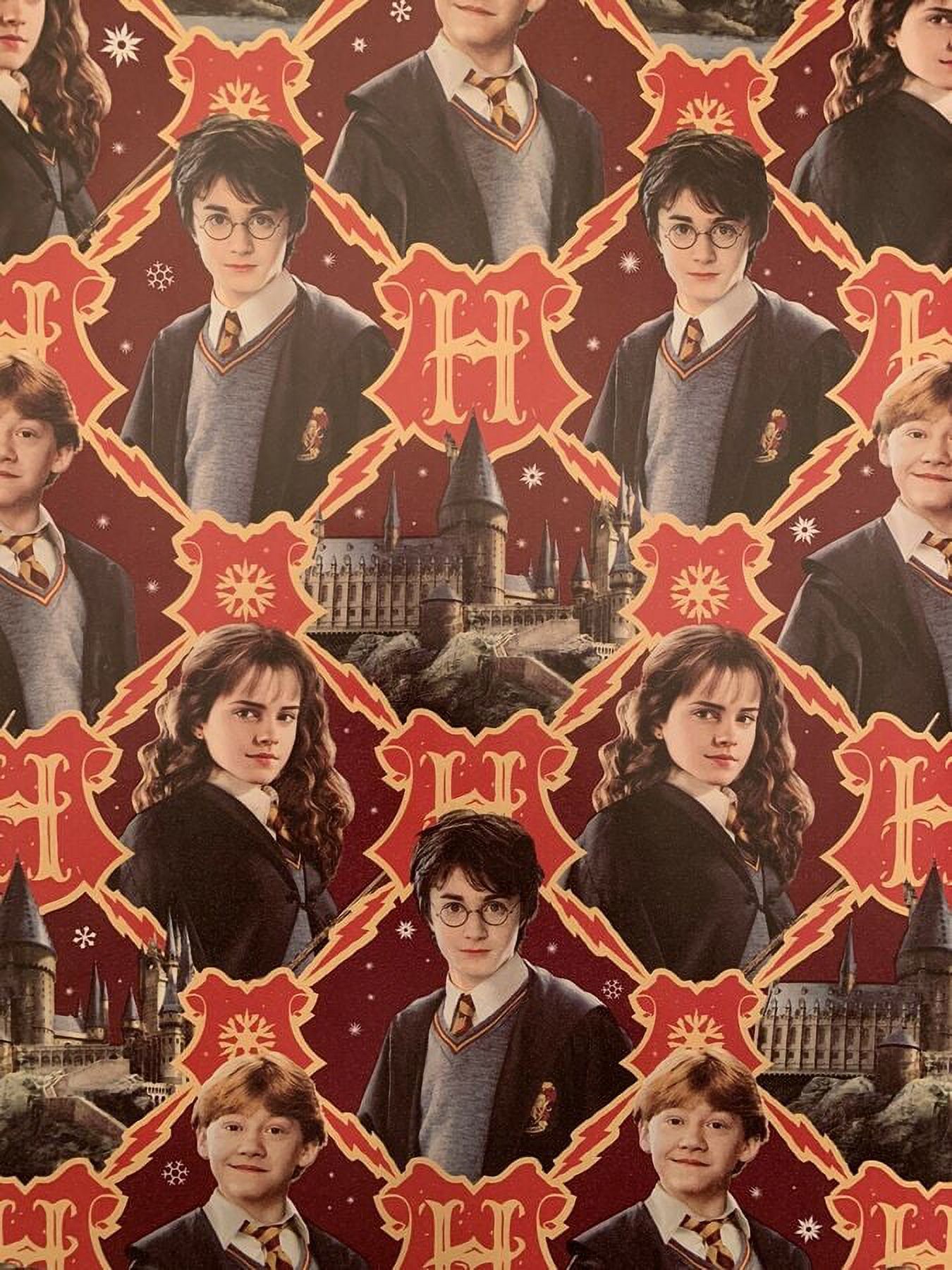 Harry Potter Holiday Wrapping Paper Christmas Gift Wrap - 70 sq. ft.