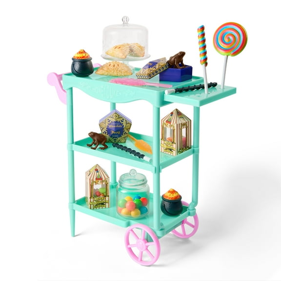 Harry Potter Honeydukes Candy Cart with Accessories for 18-inch Dolls Toys Kids 5 +