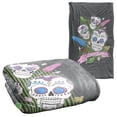 thumbnail image 1 of Harry Potter Honeydukes Sugar Skulls Silky Touch Super Soft Throw Blanket 36" x 58", 1 of 6
