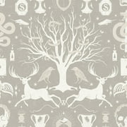 Harry Potter Horcrux Damask Peel and Stick Wallpaper