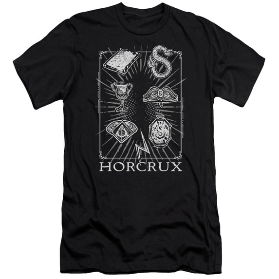 Harry Potter - Horcrux Symbols - Premium Slim Fit Short Sleeve Shirt - X-Large