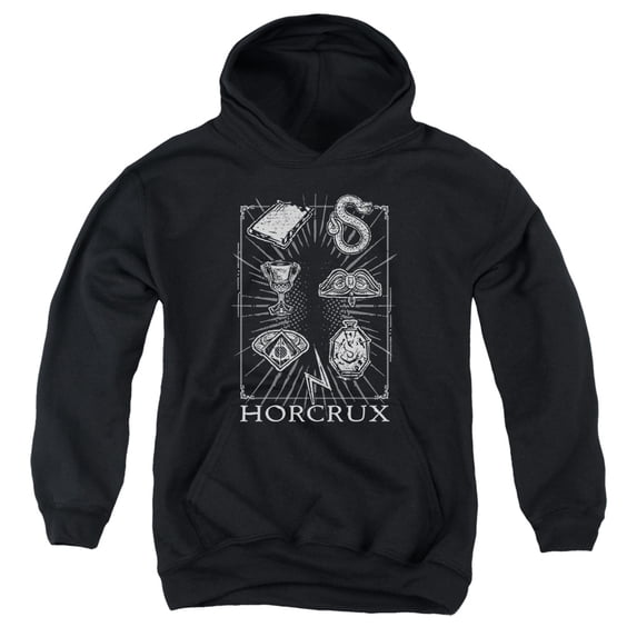 Harry Potter - Horcrux Symbols - Youth Hooded Sweatshirt - Small