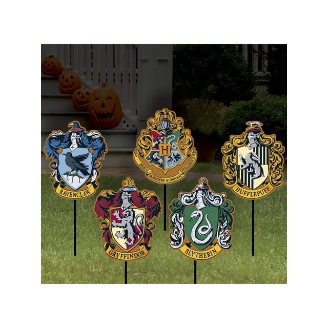 Harry Potter House Crests Sets Lawn Dcor - Walmart.com