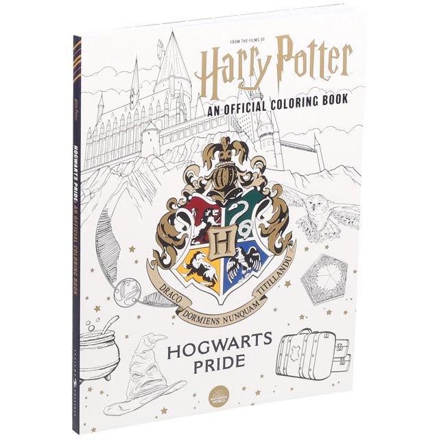 Harry Potter-House Pride Coloring Book - Readerlink (Paperback ...