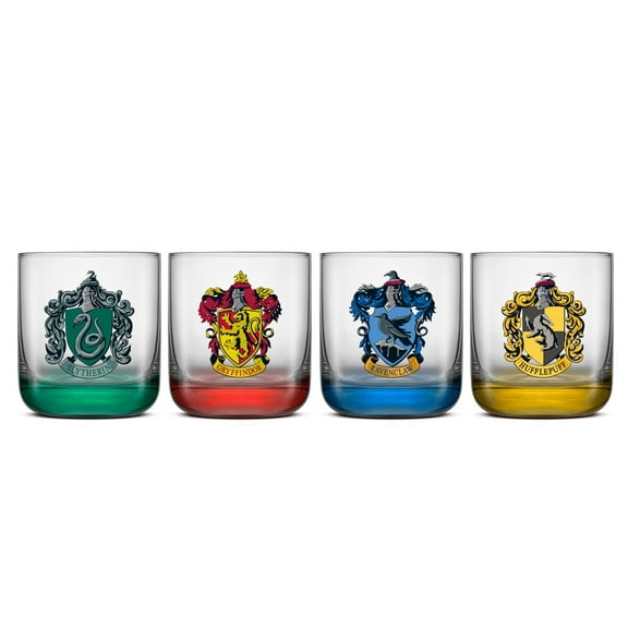 Harry Potter House Pride Short Glass, 10oz set of 4