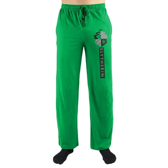 Harry Potter House Slytherin Sleep Pajama Pants-Medium