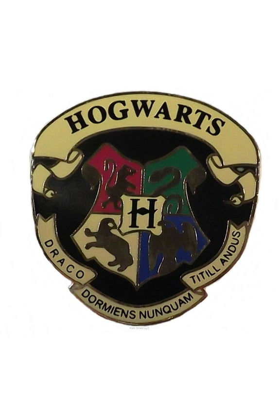 Harry Potter House of Hogwarts British Logo Metal/Enamel Finish Pin