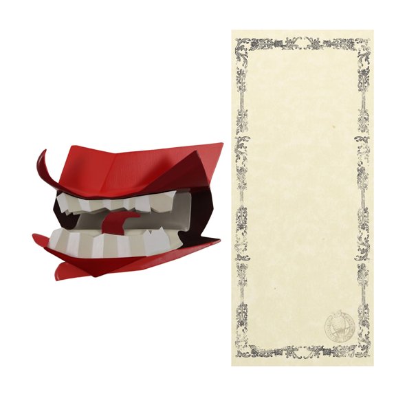 Harry Potter (Howler with Blank Letter) 3D Howler Resin Magnet with Removable Scroll MAGHWL008