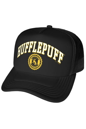 Hufflepuff Athletics Foam Snapback Trucker Hat - Unisex for Men and Women