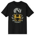 thumbnail image 1 of Harry Potter Hufflepuff Badger Men's Black T-shirt-6XL, 1 of 7