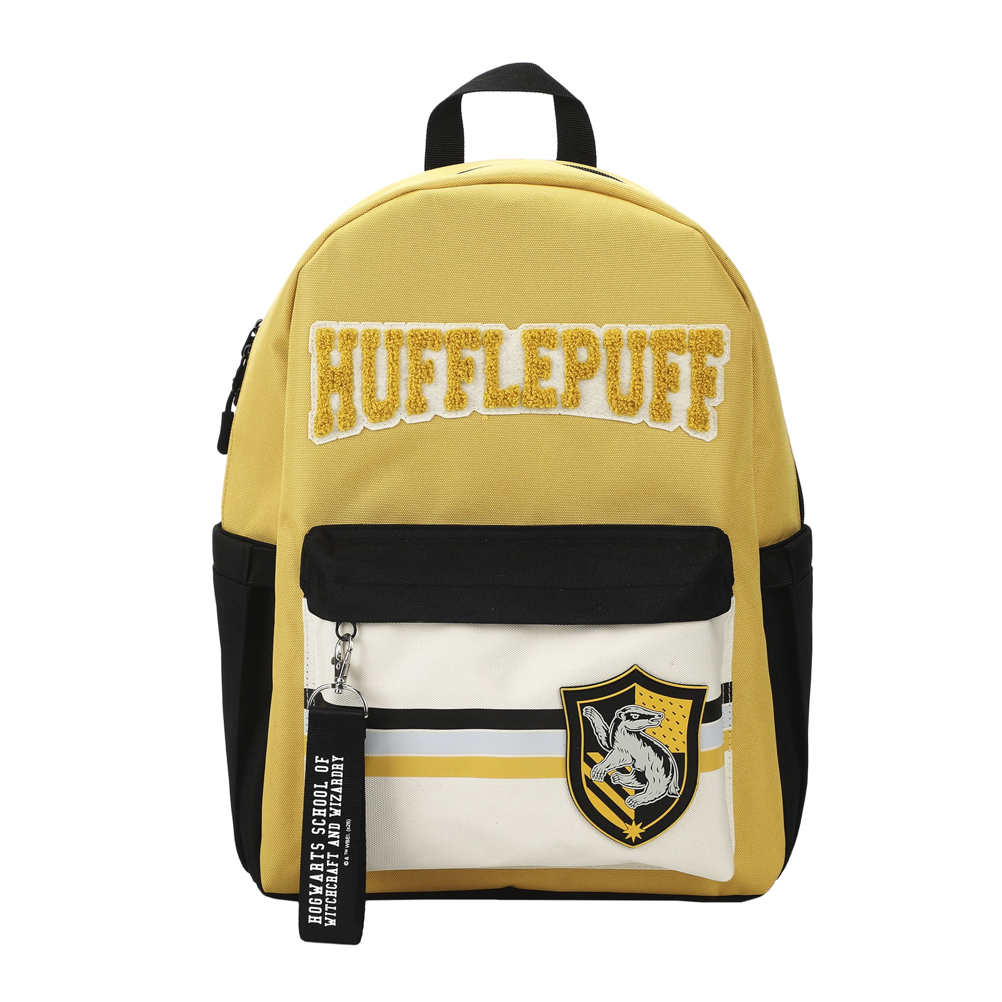 Harry Potter Hufflepuff Backpack Universal Studios Yellow Canvas Crest Bag‎ Universal Studios The Wizarding World Of | Mercari main image 3