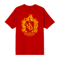 thumbnail image 1 of Harry Potter Hufflepuff Crest Crew Neck Short Sleeve Men's T-shirt-3XL, 1 of 7