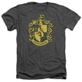 thumbnail image 1 of Harry Potter - Hufflepuff Crest - Heather Short Sleeve Shirt - XXX-Large, 1 of 2