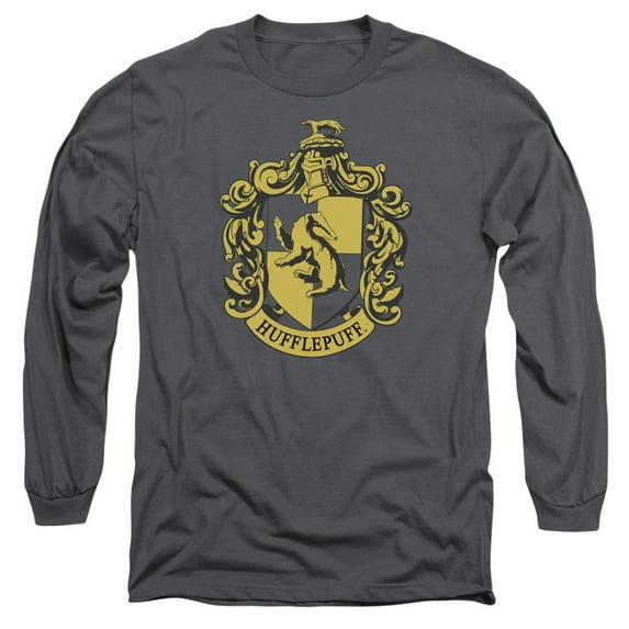 Harry Potter - Hufflepuff Crest - Long Sleeve Shirt - XXX-Large