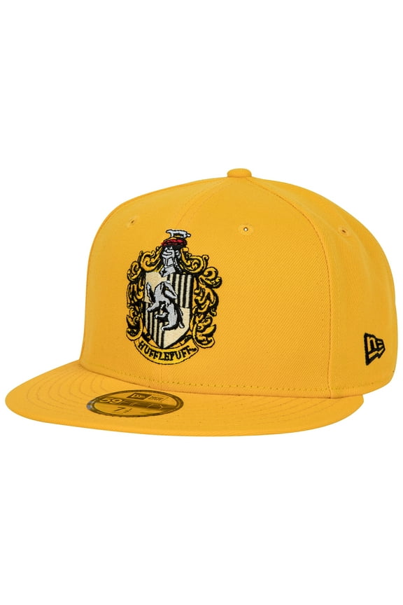 Hufflepuff House Crest New Era 59Fifty Fitted Hat-7 1/4 Fitted