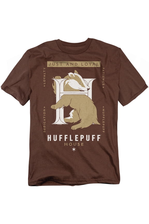 T-Shirt Hufflepuff Just And Loyal Unisex Graphic Tee for Men & Women
