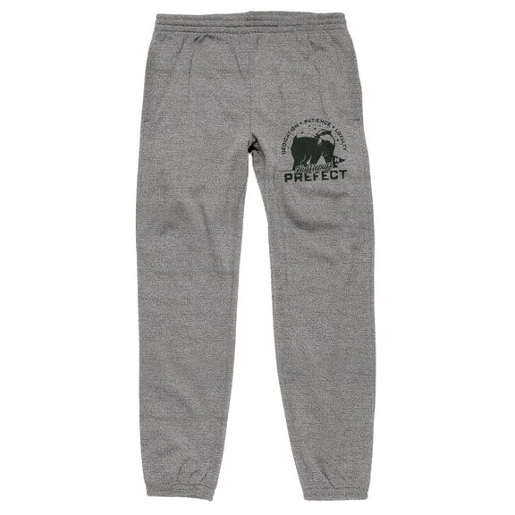 Harry Potter Hufflepuff Prefect Men's Athletic Heather Sweatpants-XS