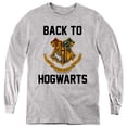 thumbnail image 1 of Harry Potter I'D Rather Be At Hogwarts 2 Kids Long Sleeve T Shirt (Large) for Youth Boys and Girls, Athletic Heather, 1 of 4