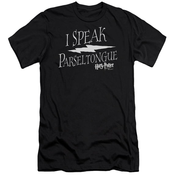 Harry Potter - I Speak Parseltongue - Slim Fit Short Sleeve Shirt - Large
