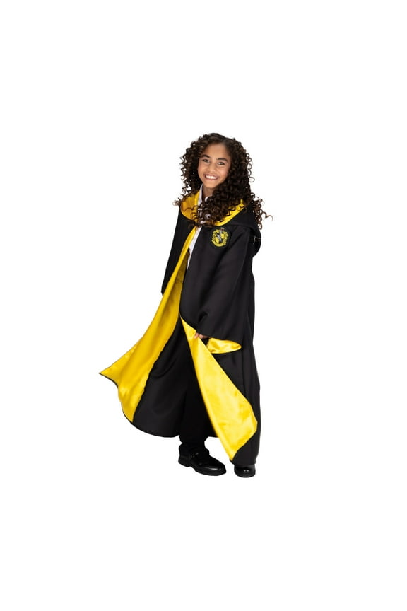 Iconic Dress Up Pretend and Play Hufflepuff Robe for Child Ages 10 Years and Up Unisex Fit