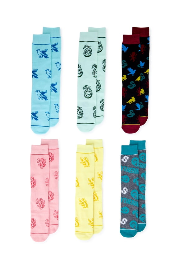 Icons Men’s Crew Socks, 6-Pack