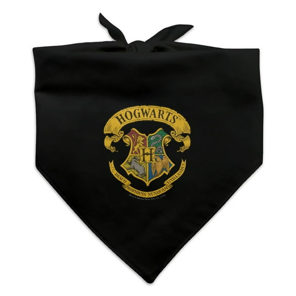 Harry Potter Ilustrated Hogwart's Crest Dog Pet Bandana