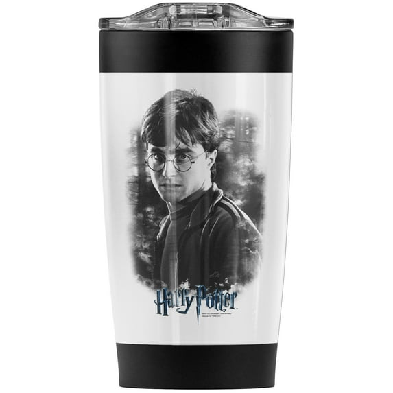 Harry Potter Harry In The Woods Stainless Steel Tumbler 20 oz Coffee Travel Mug/Cup, Vacuum Insulated & Double Wall with Leakproof Sliding Lid | Great for Hot Drinks and Cold Beverages