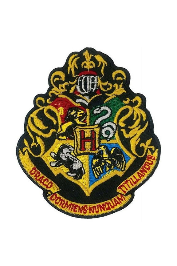 Hogworts Crest Full Color Iron-On Patch