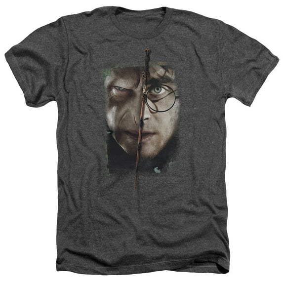 Harry Potter - It All Ends Here - Heather Short Sleeve Shirt - Large
