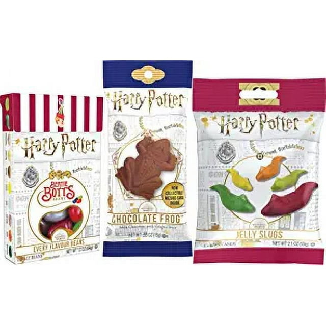 Harry Potter Jelly Gummy Candy Slugs, Bertie Botts Every Flavour Jelly