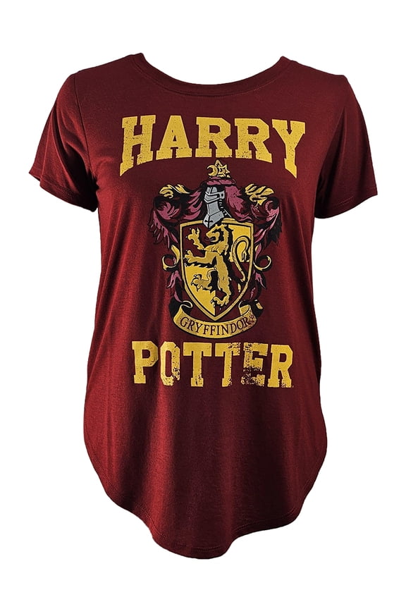 Gryffindor Crest High-Low Fashion Top, S-2XL (Women's)