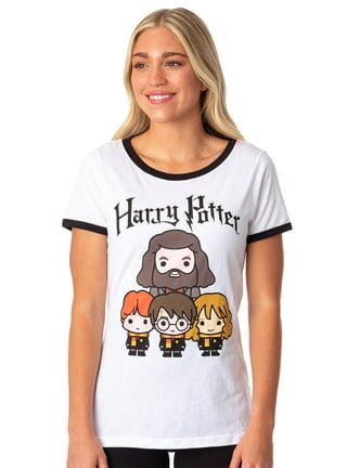 Harry Potter Juniors' Allover Chibi Characters Minky Plush Fleece