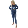 thumbnail image 1 of Harry Potter Juniors' Hogwarts Castle Houses Crest Jogger 2-Piece Pajama Set - Hufflepuff Gryffindor Slytherin Ravenclaw, 1 of 7